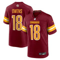 Washington Commanders Tyler Owens Nike Burgundy Team Game Jersey product image 1, provided for visual reference and product