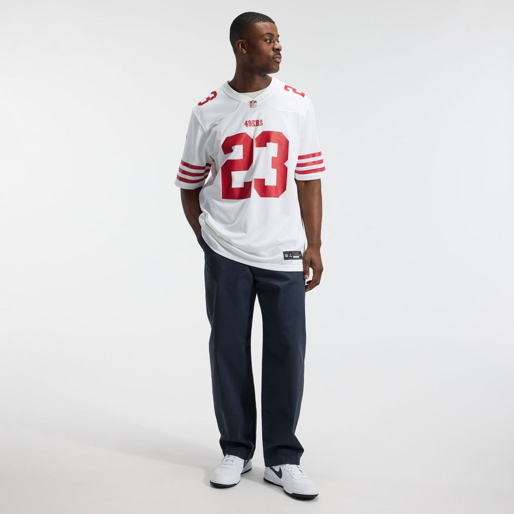 San Francisco 49ers Christian McCaffrey Nike Scarlet Game Player Jersey product image 28, provided for visual reference and