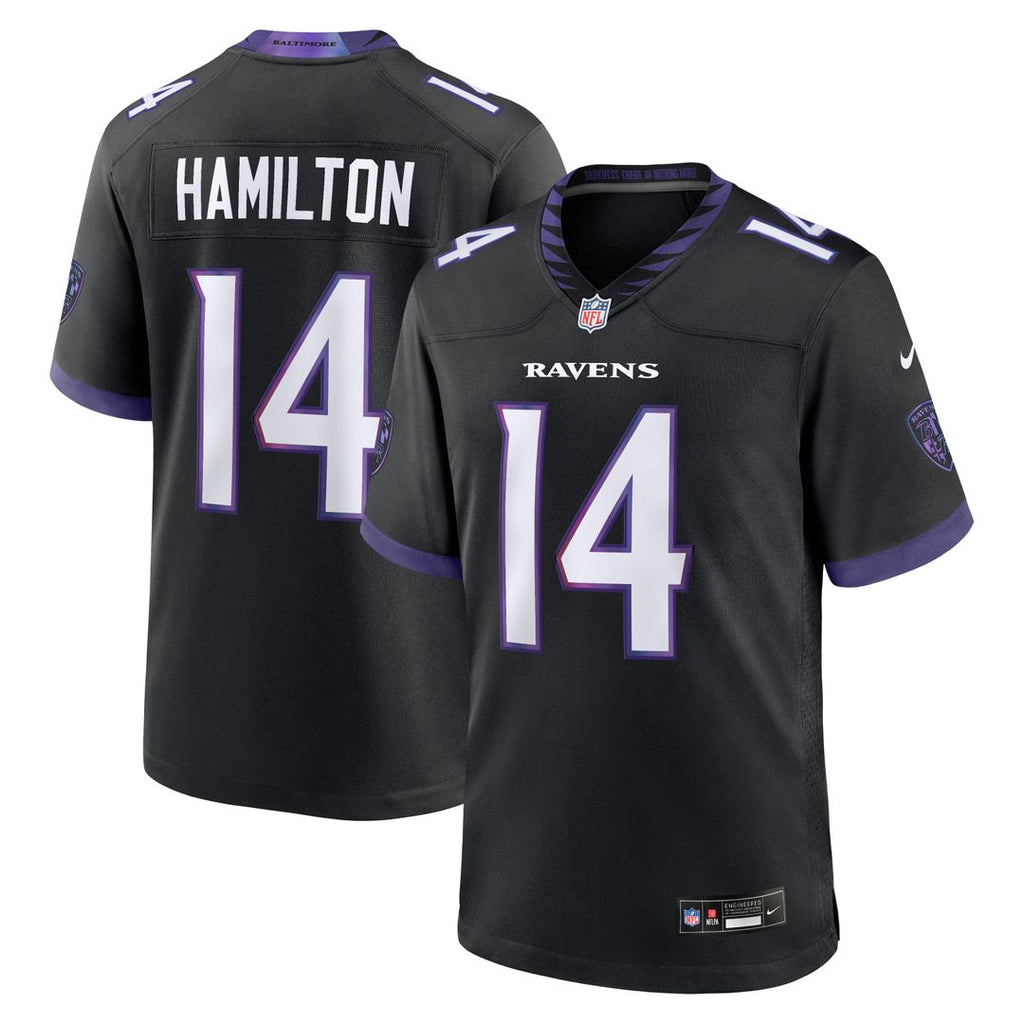 Baltimore Ravens Kyle Hamilton Nike Purple Alternate Game Jersey product image 27, provided for visual reference and product