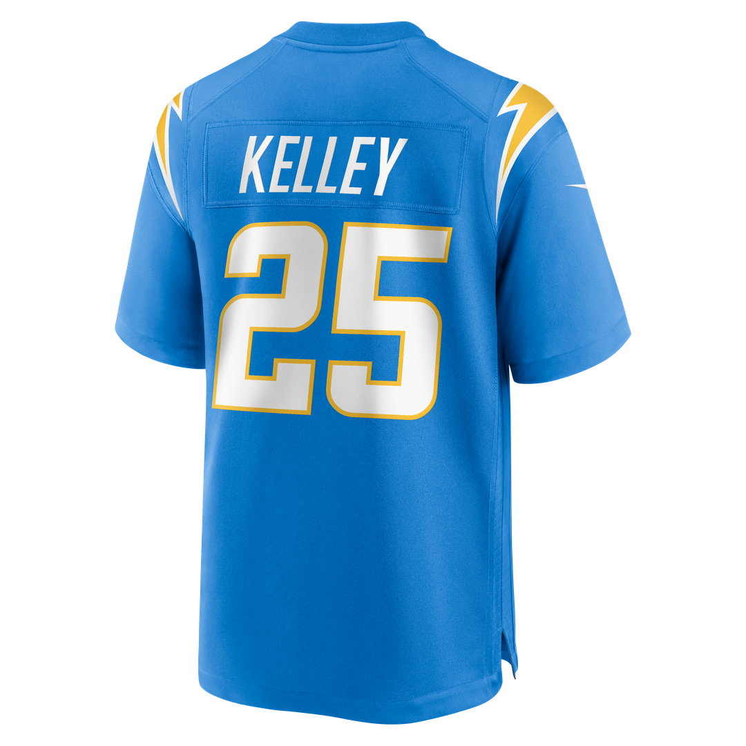 Los Angeles Chargers Joshua Kelley Nike Powder Blue Game Jersey product image 3, provided for visual reference and product