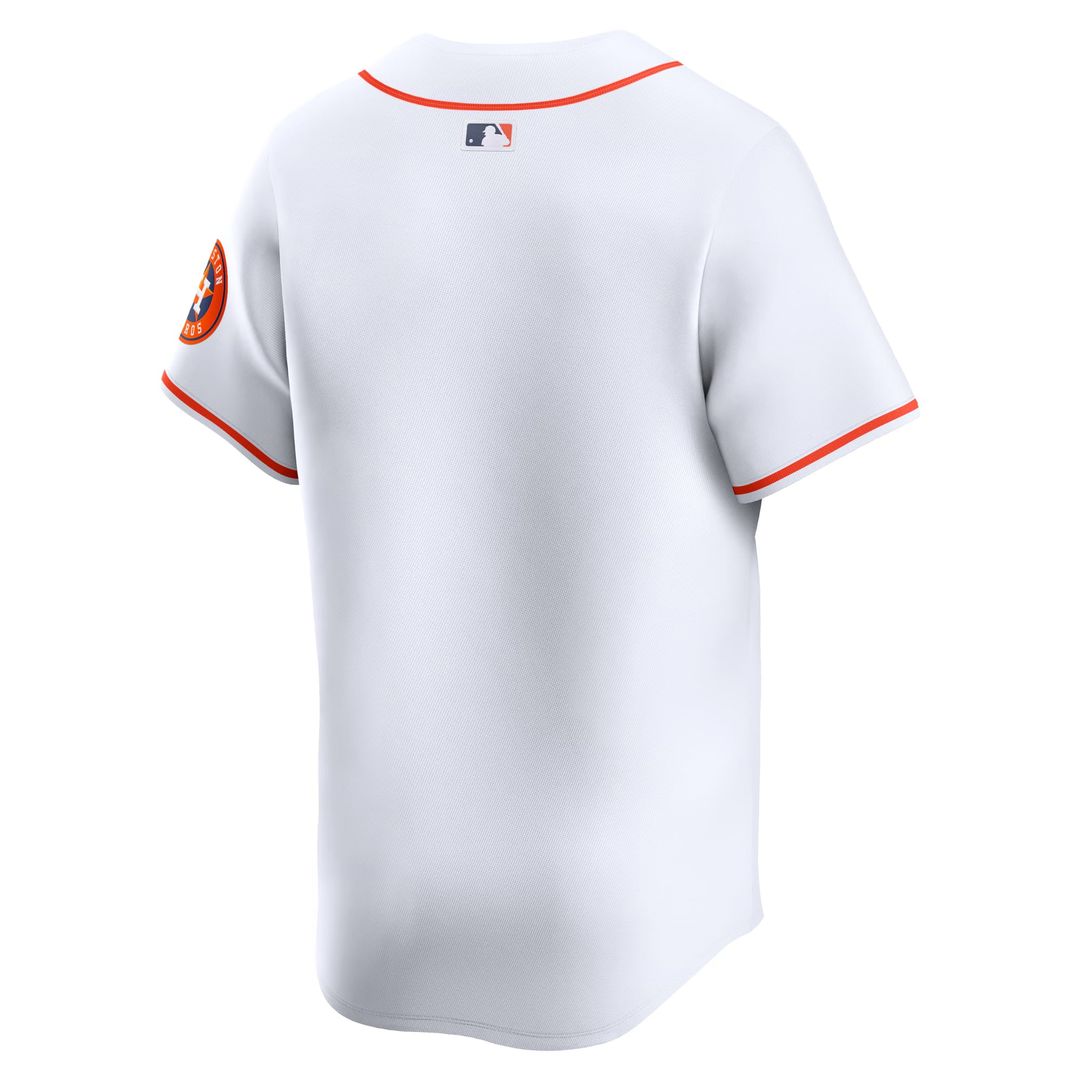 Houston Astros Nike White Home Limited Jersey product image 6, provided for visual reference and product detail review