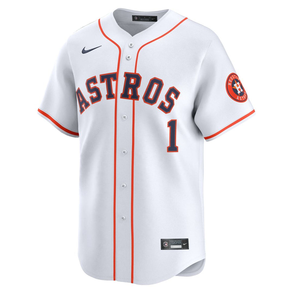 Houston Astros Carlos Correa Nike White Home Limited Player Jersey product image 2, provided for visual reference and