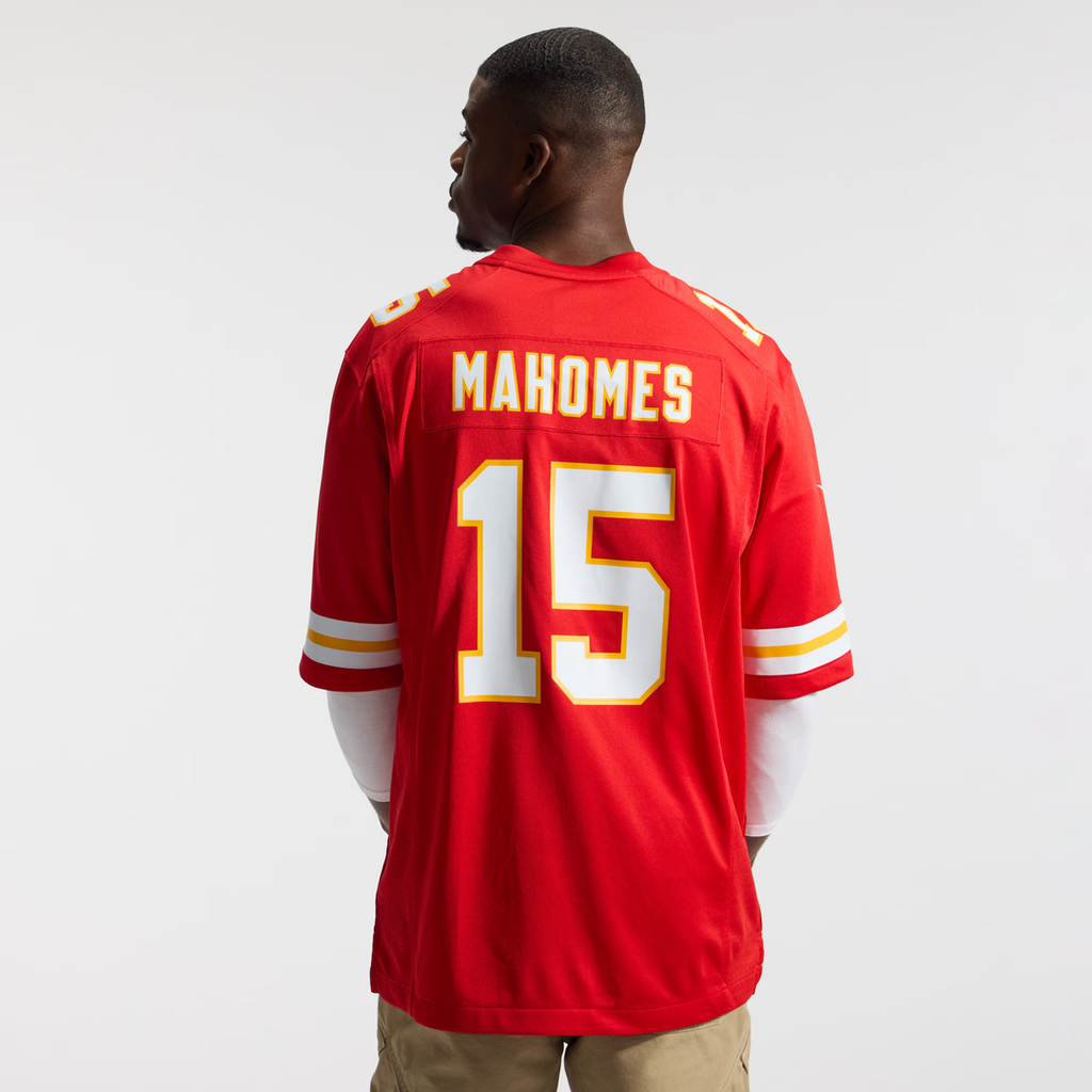 Kansas City Chiefs Patrick Mahomes Nike Red Game Jersey product image 17, provided for visual reference and product detail