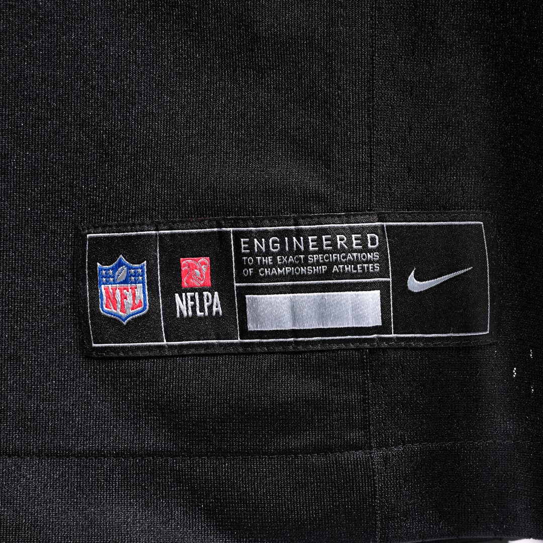New Orleans Saints Quincy Riley Nike Black Team Game Jersey product image 6, provided for visual reference and product