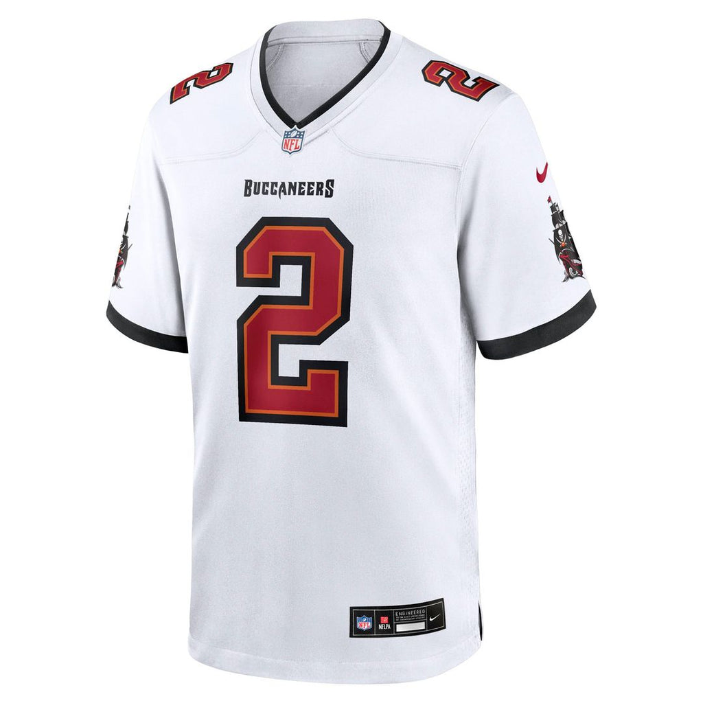Tampa Bay Buccaneers Emeka Egbuka Nike Pewter Alternate Game Player Jersey product image 20, provided for visual reference