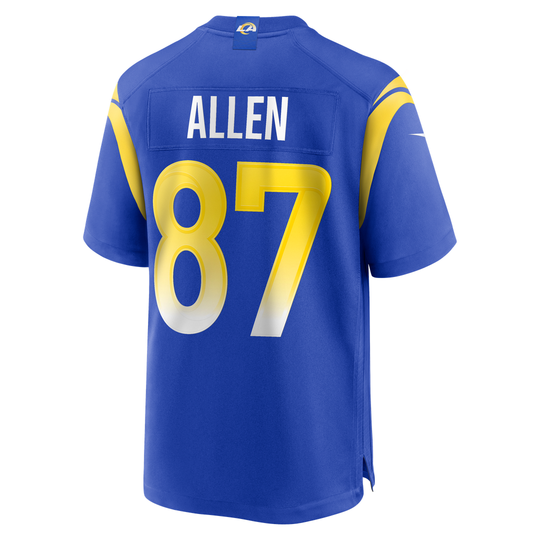Los Angeles Rams Davis Allen Nike Royal Home Game Jersey product image 3, provided for visual reference and product detail