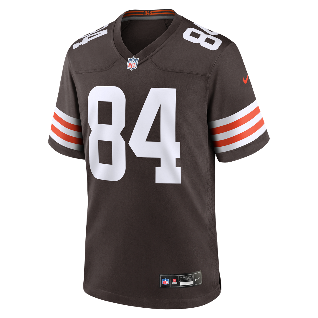 Cleveland Browns Messiah Swinson Nike Brown Team Game Jersey product image 4, provided for visual reference and product