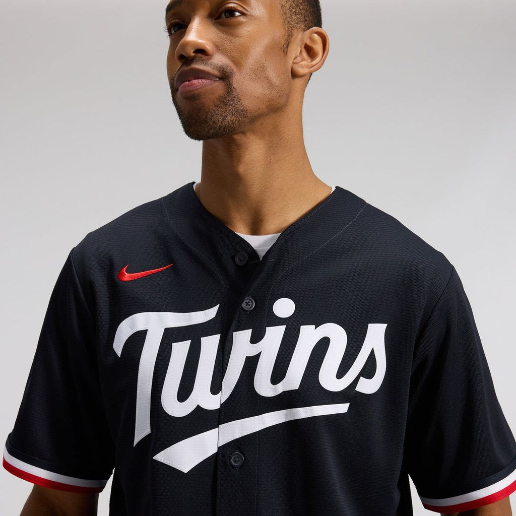 Minnesota Twins Nike Cream Alternate Replica Jersey product image 15, provided for visual reference and product detail review