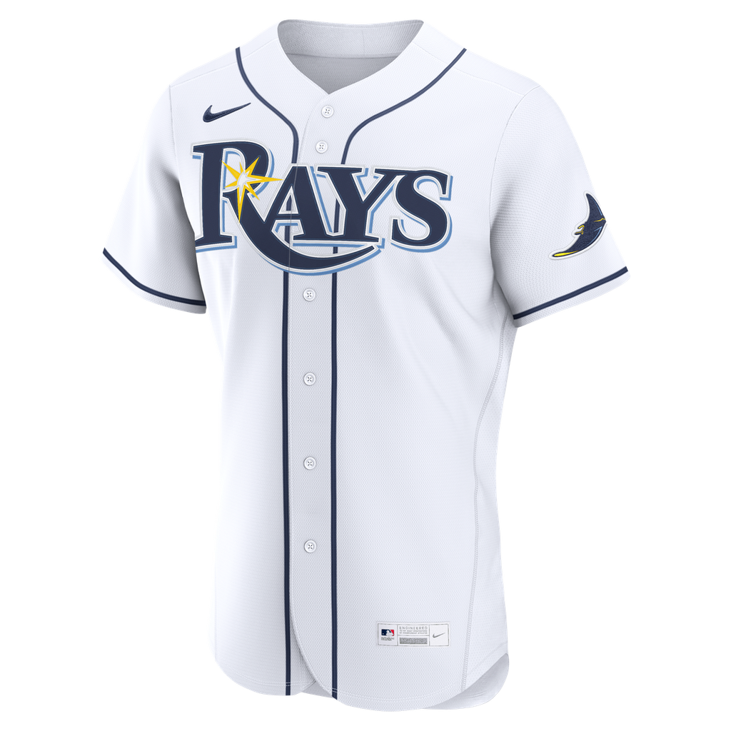 Tampa Bay Rays Nike Light Blue Alternate Authentic Jersey product image 8, provided for visual reference and product detail