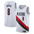 Portland Trail Blazers Nike Replica Association Edition Swingman Jersey - White - Deni Avdija - Unisex product image 1,