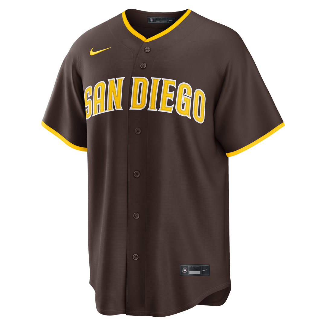 San Diego Padres Fernando Tatis Jr. Nike Sand Alternate Replica Jersey product image 12, provided for visual reference and