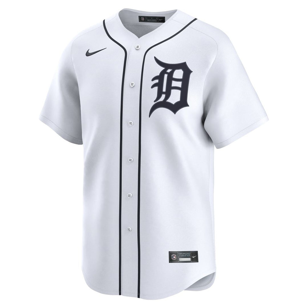 Detroit Tigers Riley Greene Nike White Home Limited Player Jersey product image 2, provided for visual reference and product