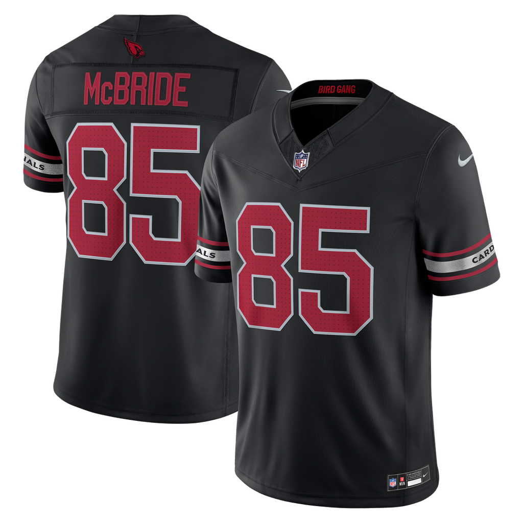 Arizona Cardinals Trey McBride Nike Black Alternate Vapor F.U.S.E. Stitched Limited Jersey product image 1, provided for