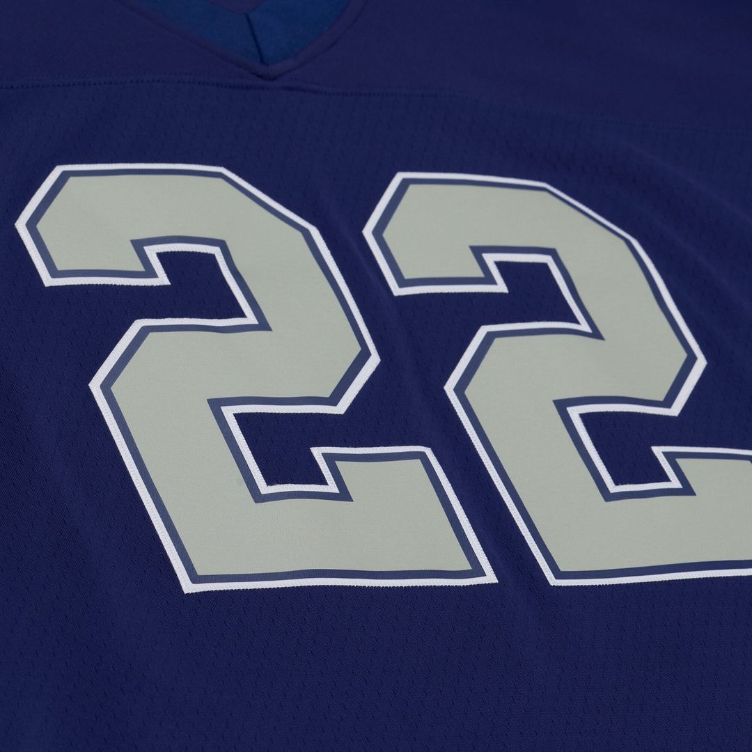Dallas Cowboys Emmitt Smith Mitchell & Ness Navy Retired Legacy Replica Player Jersey product image 4, provided for visual
