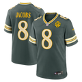 Green Bay Packers Josh Jacobs Nike Green 2026 Rivalries Collection Game Jersey product image 1, provided for visual