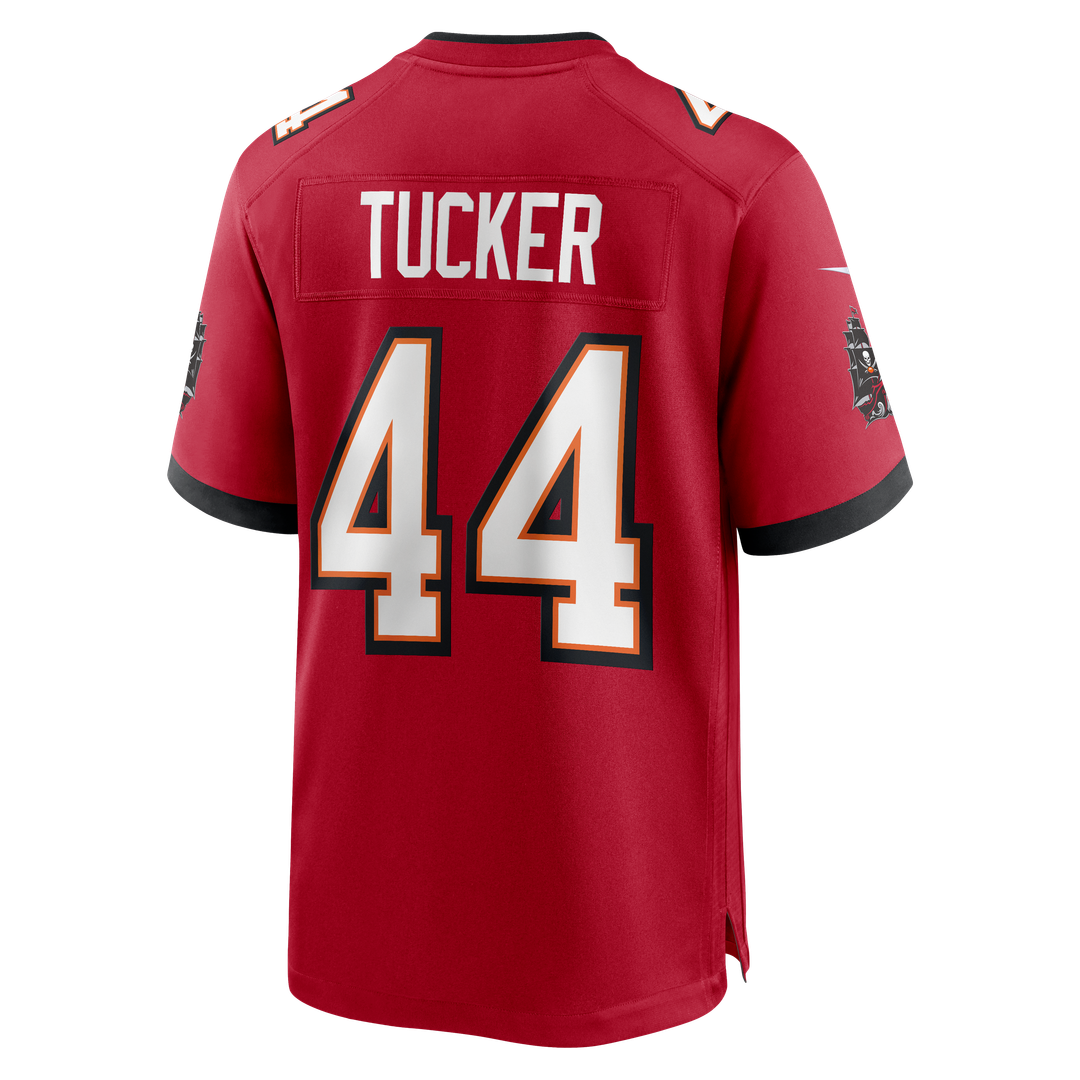 Tampa Bay Buccaneers Sean Tucker Nike Red Game Jersey product image 3, provided for visual reference and product detail