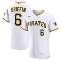 Pittsburgh Pirates Konnor Griffin Nike White Home Authentic Jersey product image 1, provided for visual reference and