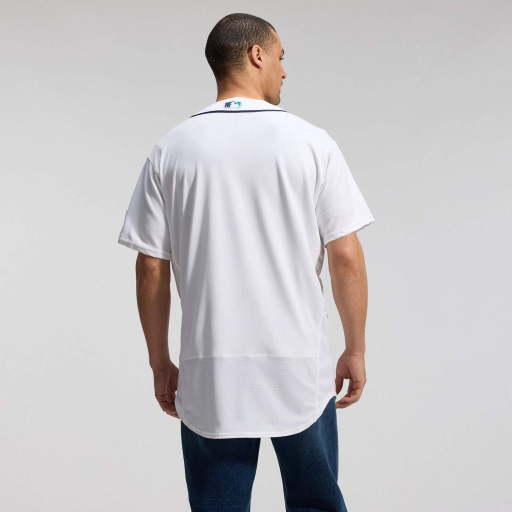 Seattle Mariners Nike White 50th Anniversary Patch Home Authentic Jersey product image 5, provided for visual reference and