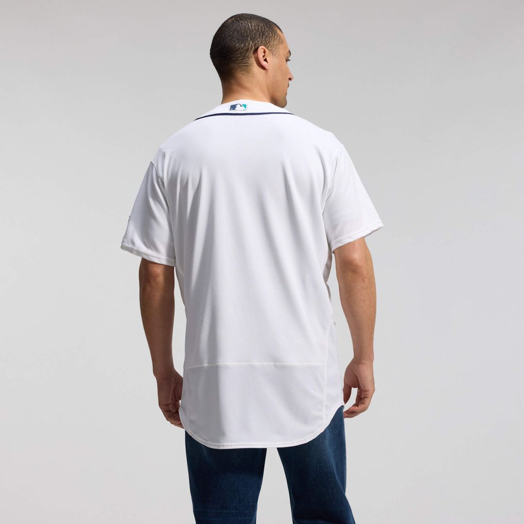 Seattle Mariners Nike White 50th Anniversary Patch Home Authentic Jersey product image 5, provided for visual reference and
