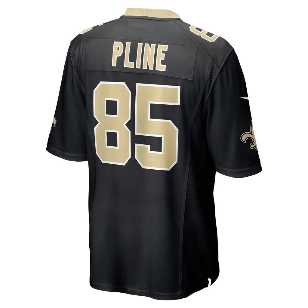 New Orleans Saints Mason Pline Nike Black Team Game Jersey product image 3, provided for visual reference and product detail