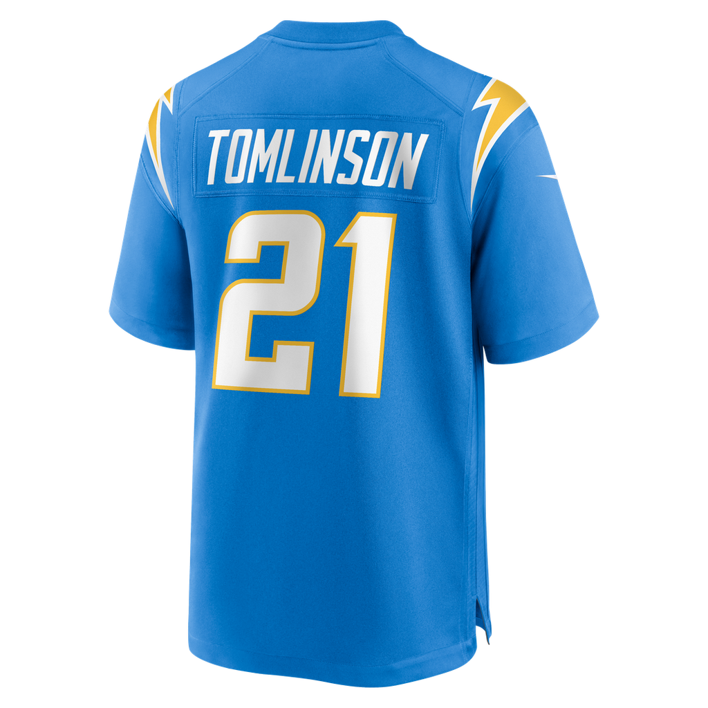 Los Angeles Chargers LaDainian Tomlinson Nike Powder Blue Game Retired Player Jersey product image 3, provided for visual