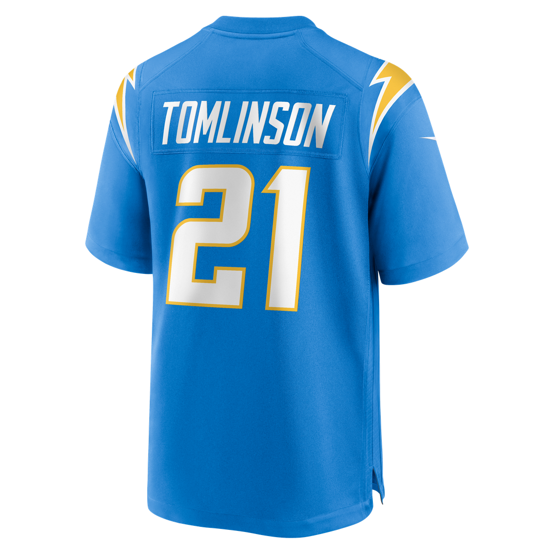 Los Angeles Chargers LaDainian Tomlinson Nike Powder Blue Game Retired Player Jersey product image 3, provided for visual
