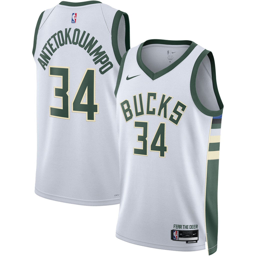 Milwaukee Bucks NBA Association Swingman Jersey - Giannis Antetokounmpo product image 1, provided for visual reference and