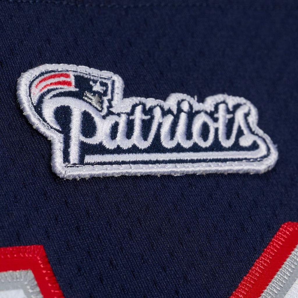 New England Patriots Tom Brady Mitchell & Ness Navy Super Bowl XXXVI Authentic Throwback Jersey product image 15, provided