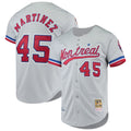 Montreal Expos Pedro Martinez Mitchell & Ness Gray Cooperstown Collection Authentic Jersey product image 1, provided for