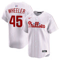Philadelphia Phillies Zack Wheeler Nike White Home Limited Player Jersey product image 1, provided for visual reference and