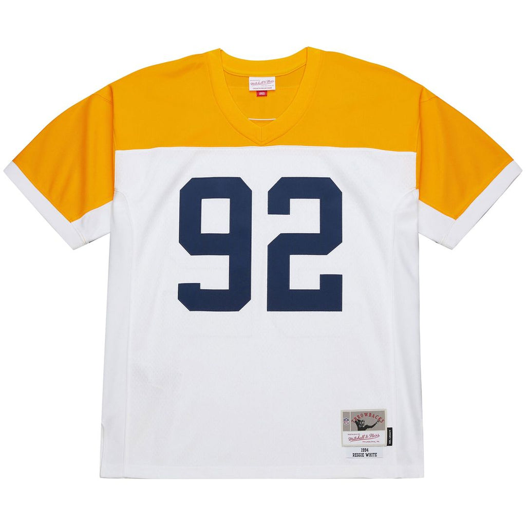 Green Bay Packers Reggie White Mitchell & Ness White 1994 Legacy Replica Jersey product image 2, provided for visual