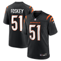 Cincinnati Bengals Isaiah Foskey Nike Black Team Game Jersey product image 1, provided for visual reference and product