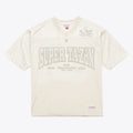 Bad Bunny x Super Tazón Cream Bad Bunny Legacy Jersey product image 1, provided for visual reference and product detail