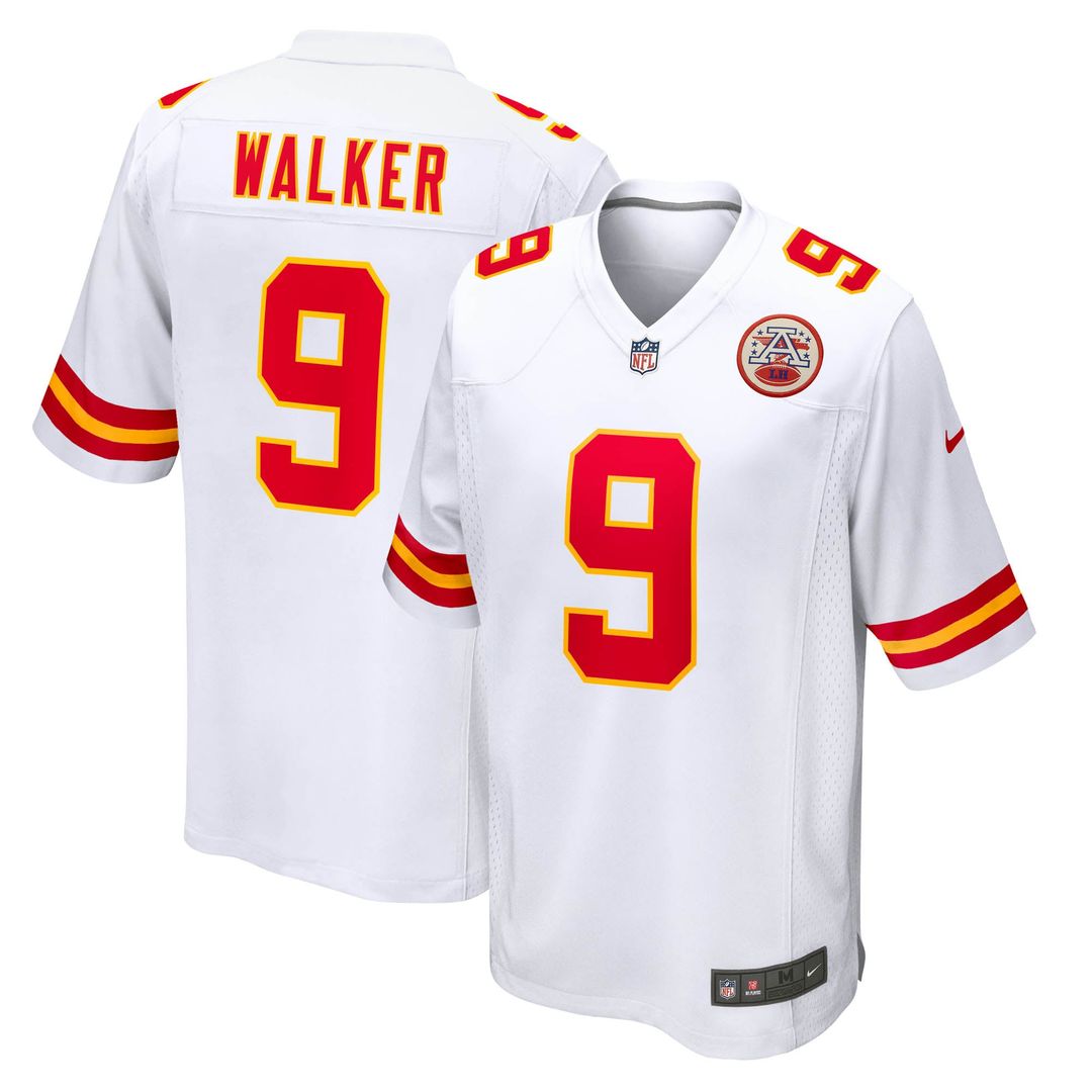 Kansas City Chiefs Kenneth Walker III Nike White Game Jersey product image 1, provided for visual reference and product