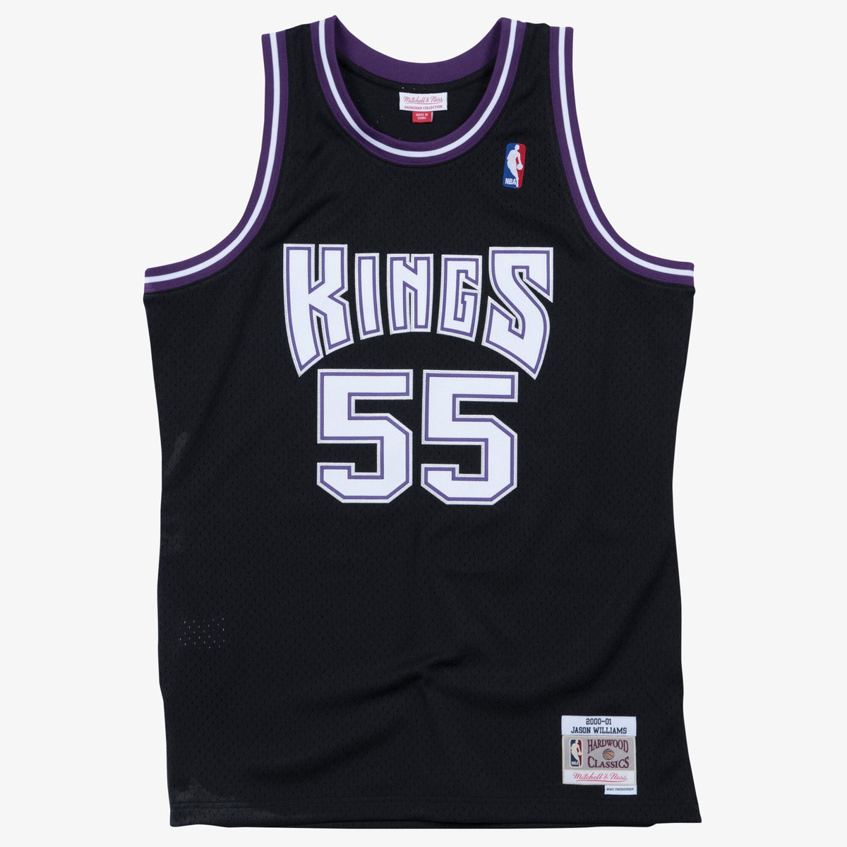 Sacramento Kings Mitchell & Ness Swingman Jersey Road Jason Williams 2000-01 product image 2, provided for visual reference