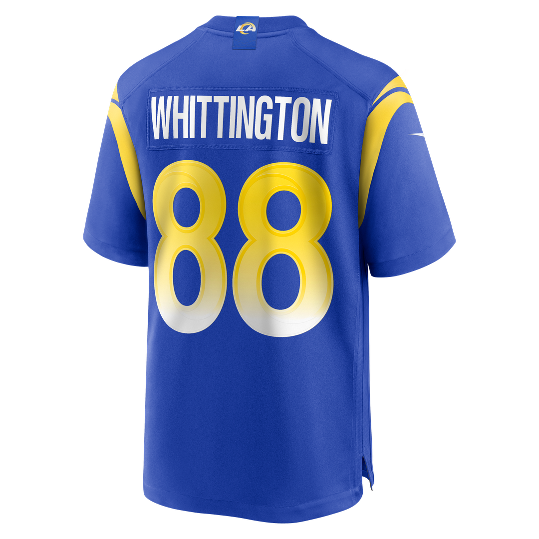 Los Angeles Rams Jordan Whittington Nike Royal Team Game Jersey product image 3, provided for visual reference and product