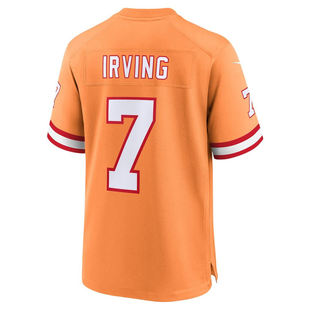 Tampa Bay Buccaneers Bucky Irving Nike Pewter Alternate Game Jersey product image 17, provided for visual reference and