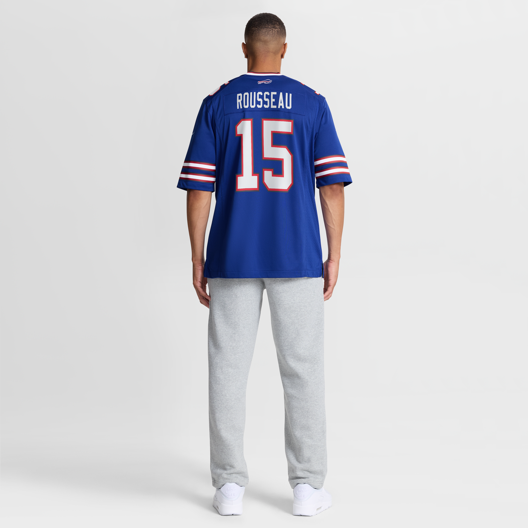 Buffalo Bills Gregory Rousseau Nike Royal Team Game Jersey product image 3, provided for visual reference and product detail