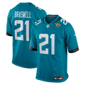Jacksonville Jaguars Christian Braswell Nike Teal Team Game Jersey product image 1, provided for visual reference and