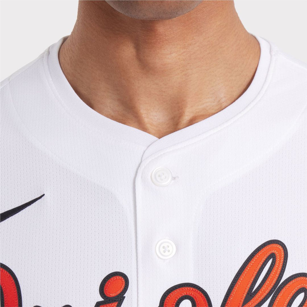 Baltimore Orioles Gunnar Henderson Nike White Home Limited Player Jersey product image 7, provided for visual reference and