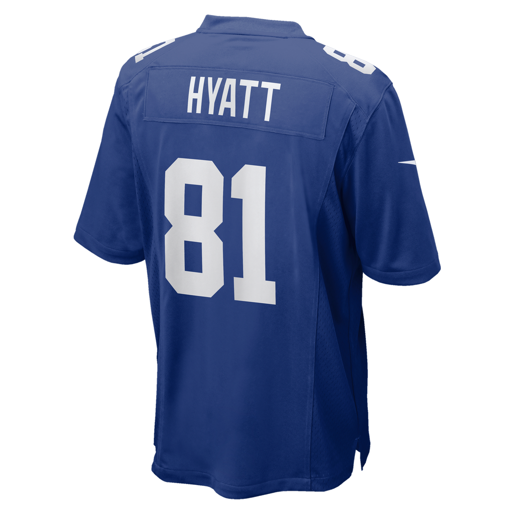 New York Giants Jalin Hyatt Nike Royal Team Game Jersey product image 5, provided for visual reference and product detail