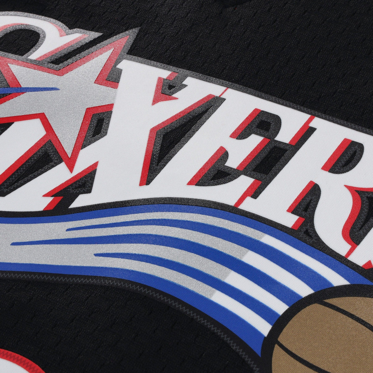 Philadelphia 76ers Mitchell & Ness Swingman Jersey product image 5, provided for visual reference and product detail review