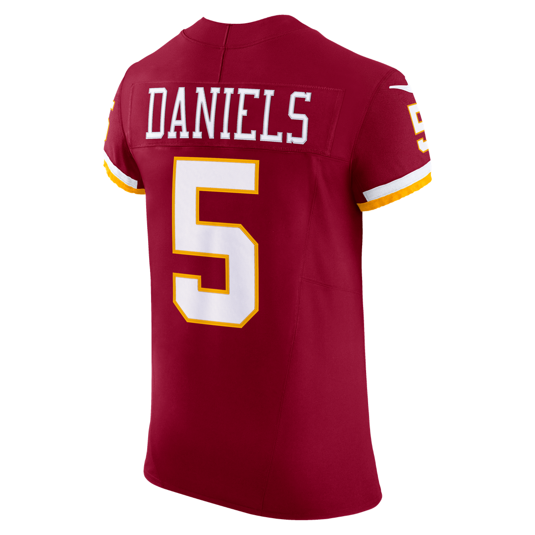 Washington Commanders Jayden Daniels Nike Burgundy Team Vapor F.U.S.E. Elite Jersey product image 3, provided for visual