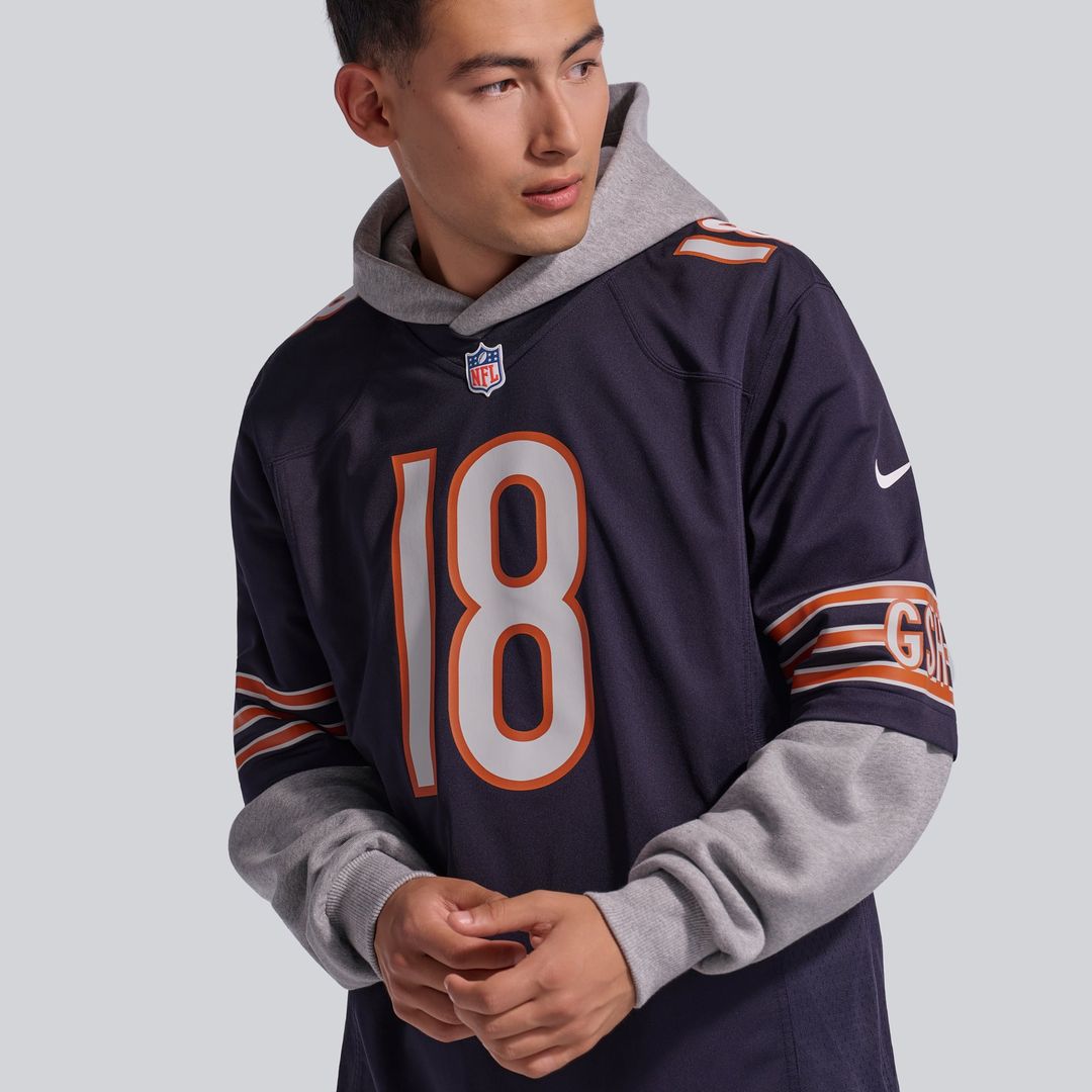 Chicago Bears Caleb Williams Nike Navy Player Game Jersey product image 23, provided for visual reference and product detail