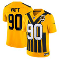 Pittsburgh Steelers T.J. Watt Nike Gold Alternate Vapor F.U.S.E. Limited Jersey product image 1, provided for visual