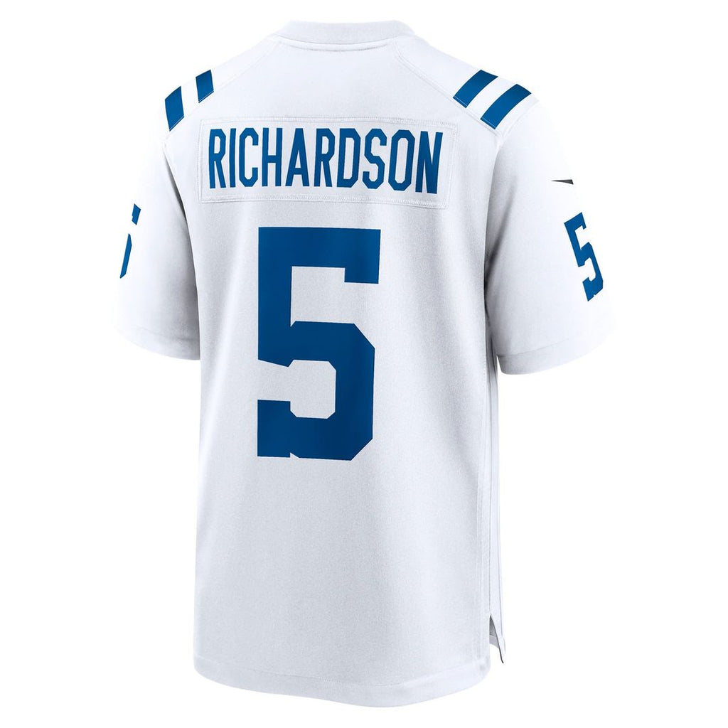 Indianapolis Colts Anthony Richardson Nike White Game Jersey product image 3, provided for visual reference and product