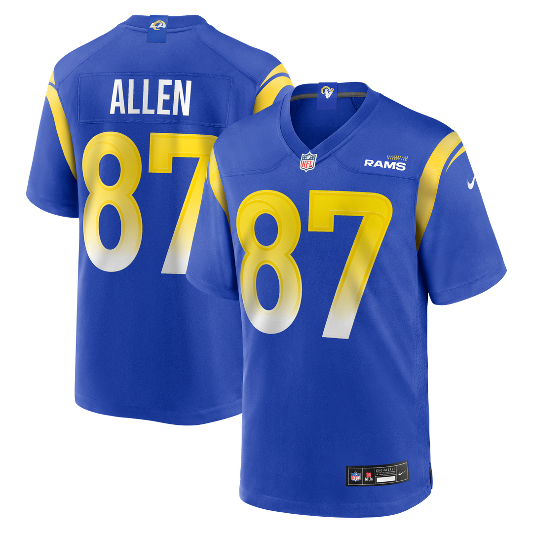 Los Angeles Rams Davis Allen Nike Royal Home Game Jersey product image 1, provided for visual reference and product detail
