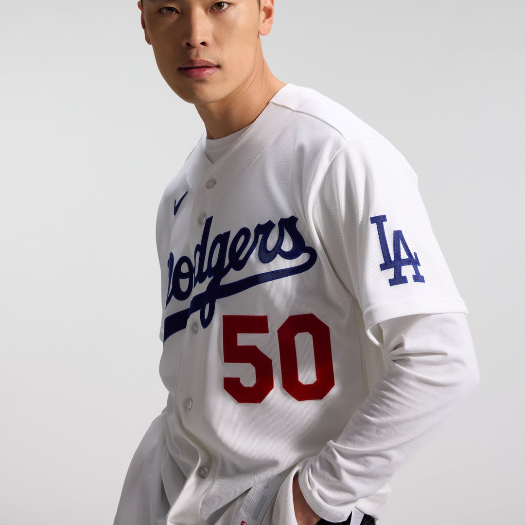Los Angeles Dodgers Mookie Betts Nike White Home Authentic Jersey product image 9, provided for visual reference and product