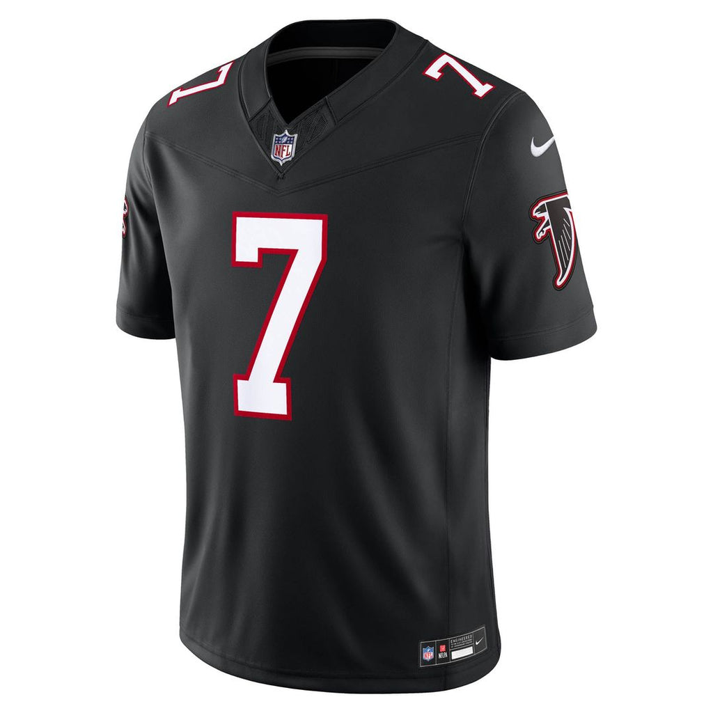 Atlanta Falcons Bijan Robinson Nike Black Alternate Throwback Vapor F.U.S.E. Stitched Limited Jersey product image 2,