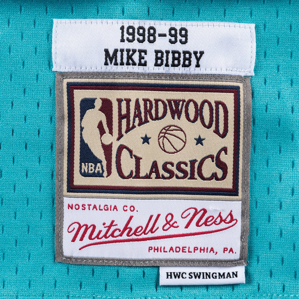 Vancouver Grizzlies Mitchell & Ness Swingman Jersey Mike Bibby 1998-89 product image 4, provided for visual reference and